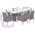 vidaXL ensemble repas de jardin ensembles de repas de jardin