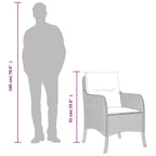 vidaXL ensemble repas de jardin ensembles de repas de jardin