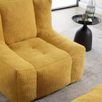 Pouf moelleux, pouf confortable pour adultes, canapé paresseux super doux avec mousse à mémoire de forme et pouf, pouf moderne pour l'intérieur