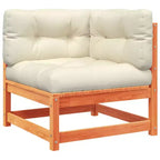 vidaXL 2 Piece Patio Sofa Set Solid Wood Pine