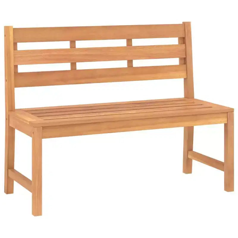 vidaXL Garden Dining Set Natural Wood Fine Sanded Teak Hardwood Standard