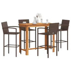 vidaXL Outdoor Bar Furniture Set