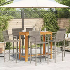 vidaXL Outdoor Bar Furniture Set