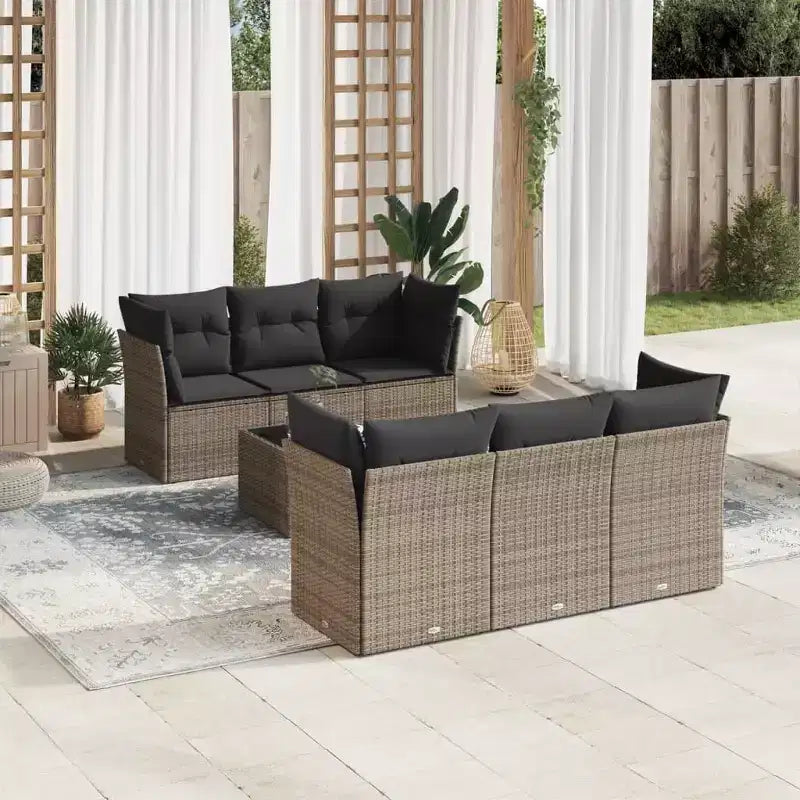 vidaXL Outdoor Furniture Set - Choose Your Color for the Patio
