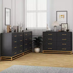 COZONY 36 Tall 8-Drawer Dresser Chest with Soft-Close Drawers, Modern Storage Organizer for Bedroom Closet Hallway