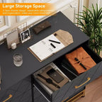 COZONY 36 Tall 8-Drawer Dresser Chest with Soft-Close Drawers, Modern Storage Organizer for Bedroom Closet Hallway