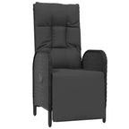 vidaXL Outdoor Dining Set with Cushions Poly Rattan