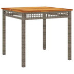 vidaXL Modern Garden Dining Set with Cushions
