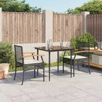 vidaXL Garden Dining Set with Cushions - Modern Design