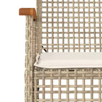 vidaXL Garden Dining Set with Cushions - Modern Design