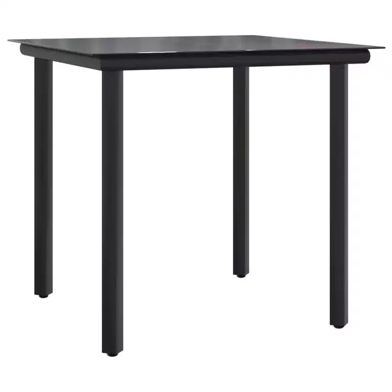 vidaXL Patio Dining Set with Cushions Poly Rattan
