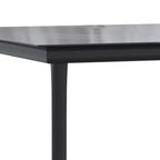 vidaXL Ensemble de salle à manger de jardin moderne avec coussins et verre trempé