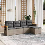vidaXL Modular Garden Sofa Set with Cushions in Different Colors