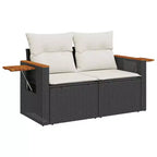 vidaXL Modular Garden Sofa Set with Cushions in Different Colors