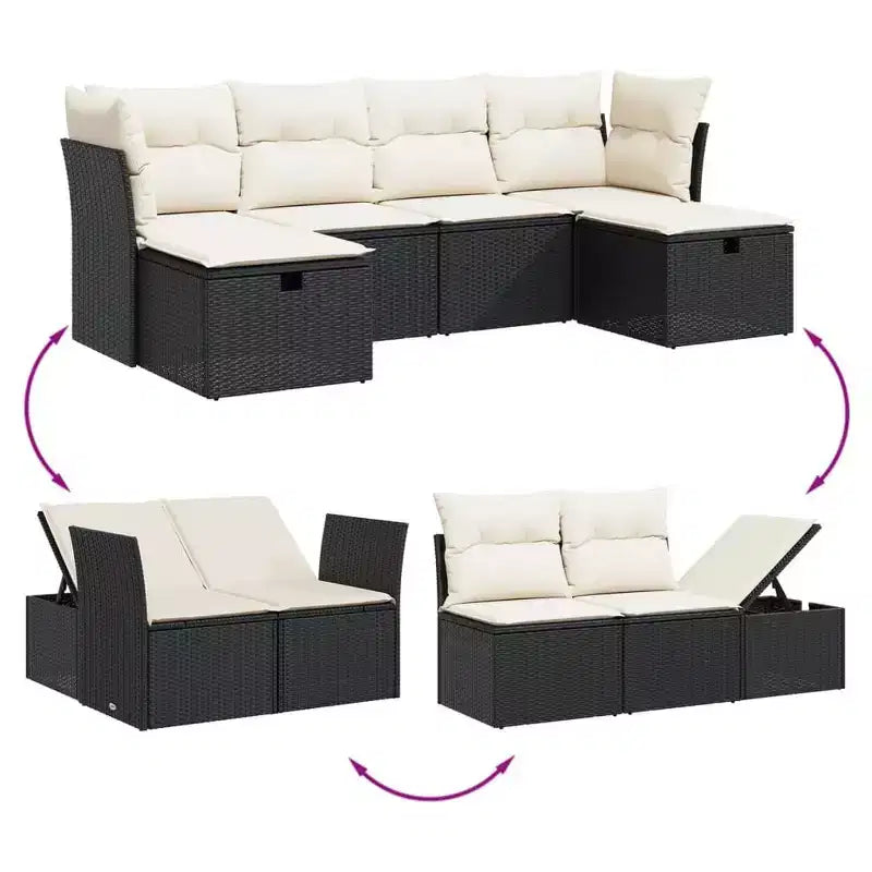 vidaXL Salon de jardin