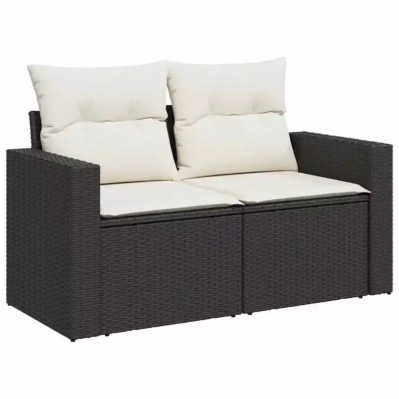 vidaXL Modular Outdoor Sofa Set with Cushions in Various Colors