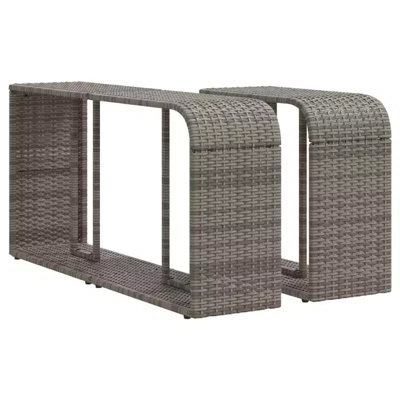 vidaXL Modular Outdoor Sofa Set with Cushions in Various Colors