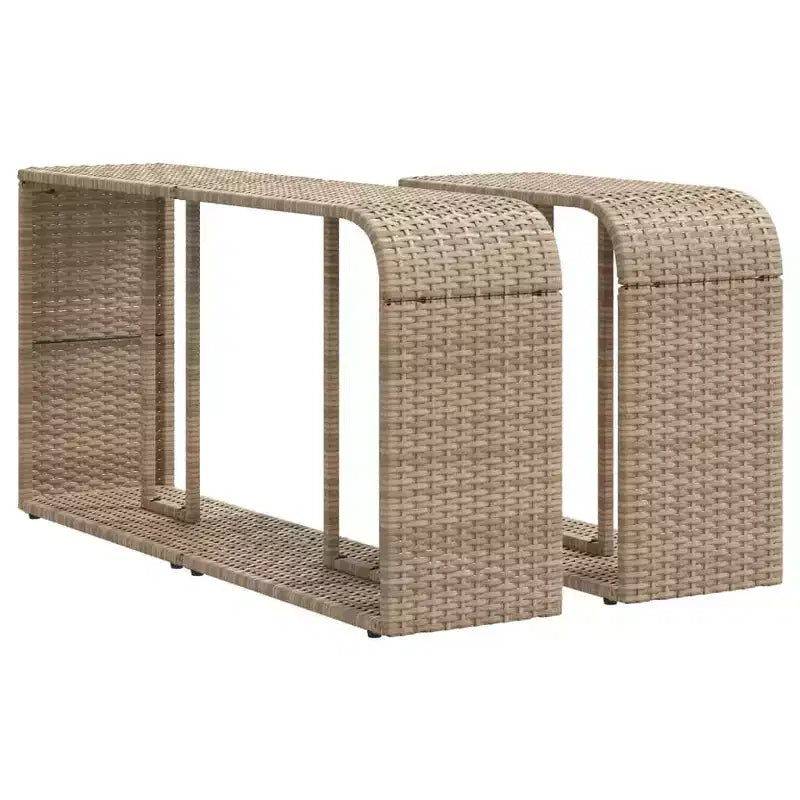 vidaXL Modular Outdoor Sofa Set with Cushions in Various Colors