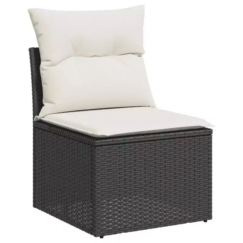 vidaXL Modular Outdoor Sofa Set with Cushions