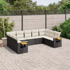 vidaXL Outdoor Sofa Set with Cushions in Different Colors