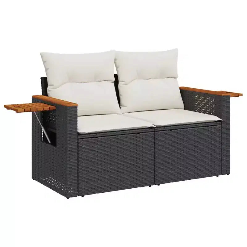 vidaXL Outdoor Sofa Set with Cushions in Different Colors