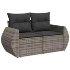 vidaXL Stylish Patio Sofa Set with Cushions - Tons of Colors to Choose From