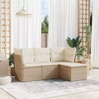 VidaXL Garden Sofa Set with Cushions in a Range of Colors