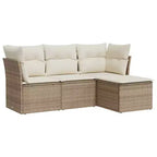 VidaXL Garden Sofa Set with Cushions in a Range of Colors