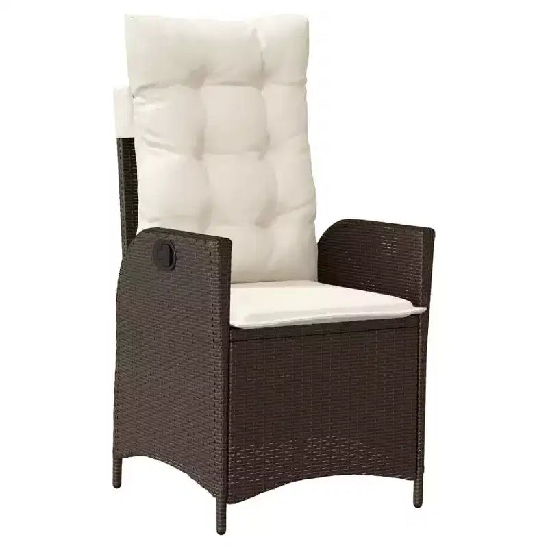vidaXL Garden Dining Set with Cushions in Multiple Colors