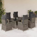 vidaXL Garden Dining Set with Cushions in Multiple Colors