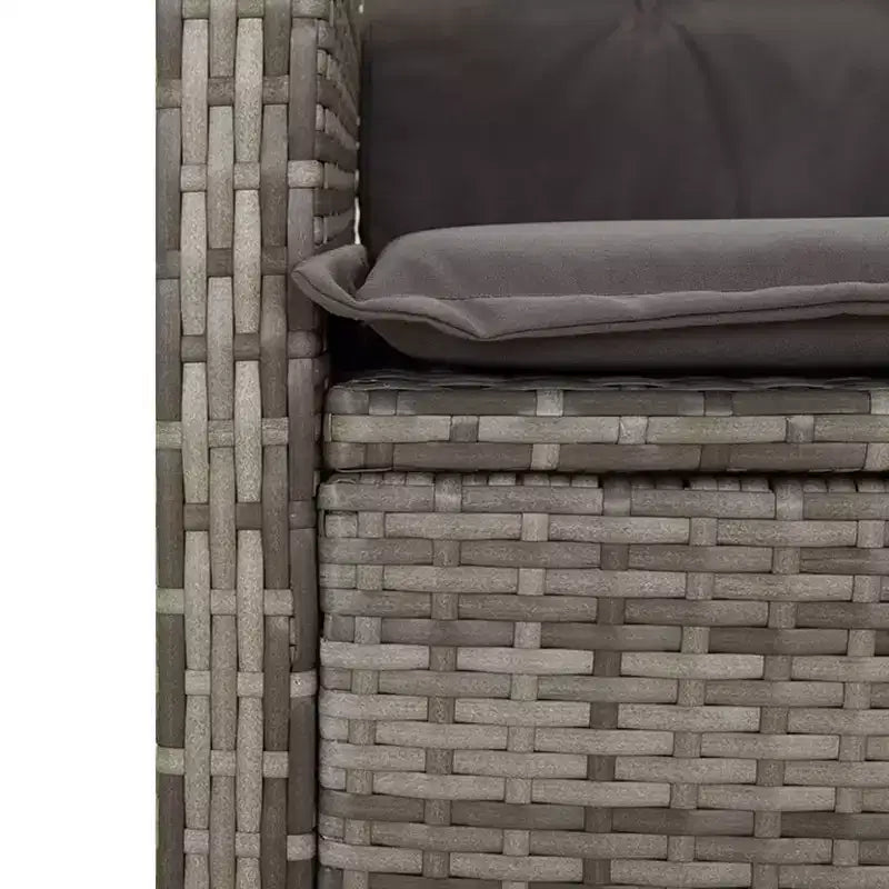 vidaXL Outdoor Dining Set with Cushions in Multiple Colors