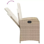 vidaXL Outdoor Dining Set with Cushions in Multiple Colors