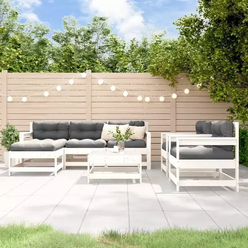 vidaXL Modular Patio Lounge Set in Different Colors