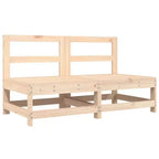 vidaXL Salon de jardin Bois de pin massif