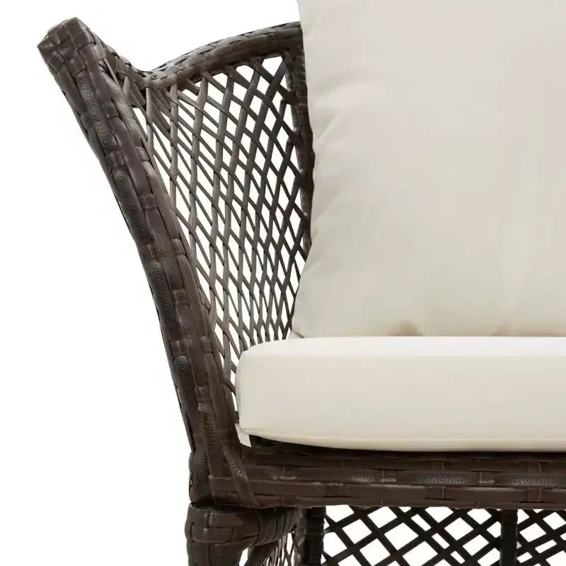 vidaXL Salon de jardin avec coussins de différentes couleurs