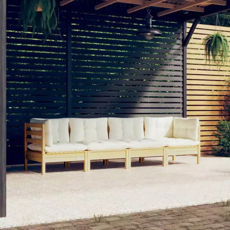 vidaXL Outdoor Lounge Set with Cushions in Different Colors