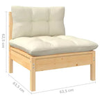 vidaXL Outdoor Lounge Set with Cushions in Different Colors