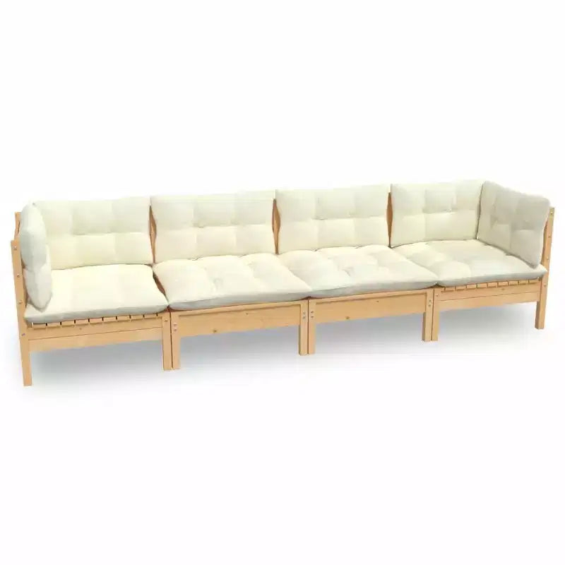vidaXL Outdoor Lounge Set with Cushions in Different Colors