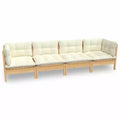 vidaXL Outdoor Lounge Set with Cushions in Different Colors