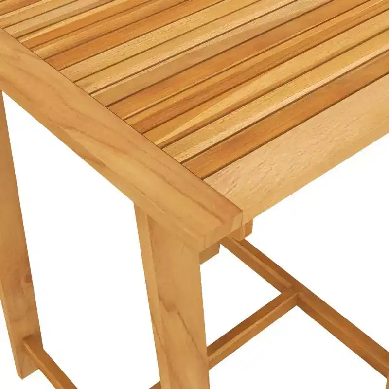 vidaXL Patio Bar Set Bar Table and Stools Patio Furniture Set with Cushions