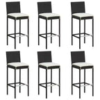 vidaXL Modern Outdoor Dining Set with Cushions - Choose Your Color