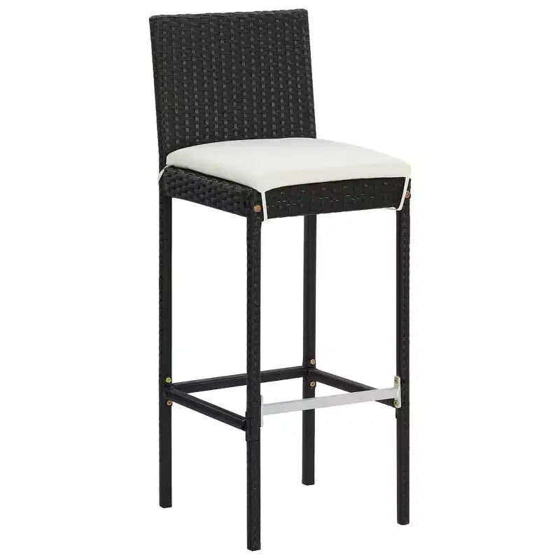 vidaXL Modern Outdoor Dining Set with Cushions - Choose Your Color
