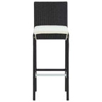 vidaXL Modern Outdoor Dining Set with Cushions - Choose Your Color