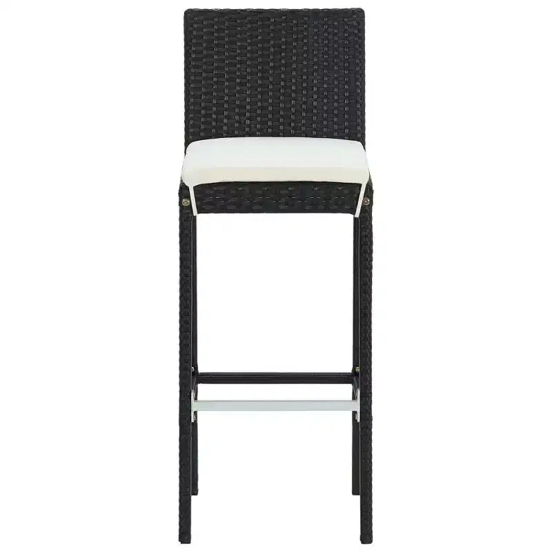 vidaXL Modern Outdoor Dining Set with Cushions - Choose Your Color