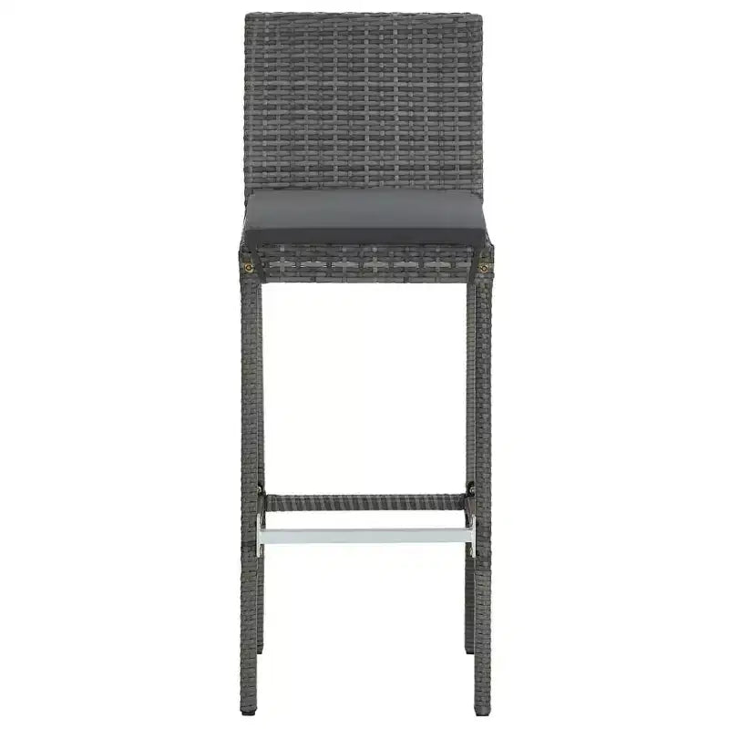 vidaXL Modern Outdoor Dining Set with Cushions - Choose Your Color