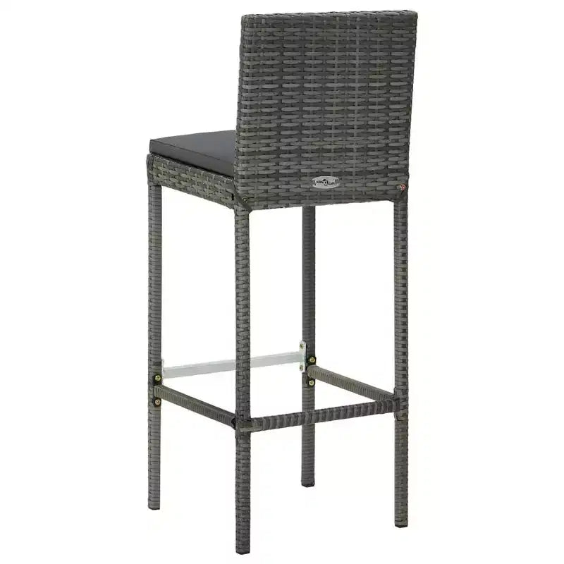 vidaXL Modern Outdoor Dining Set with Cushions - Choose Your Color