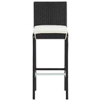 vidaXL Modern Outdoor Dining Set with Cushions - Choose Your Color