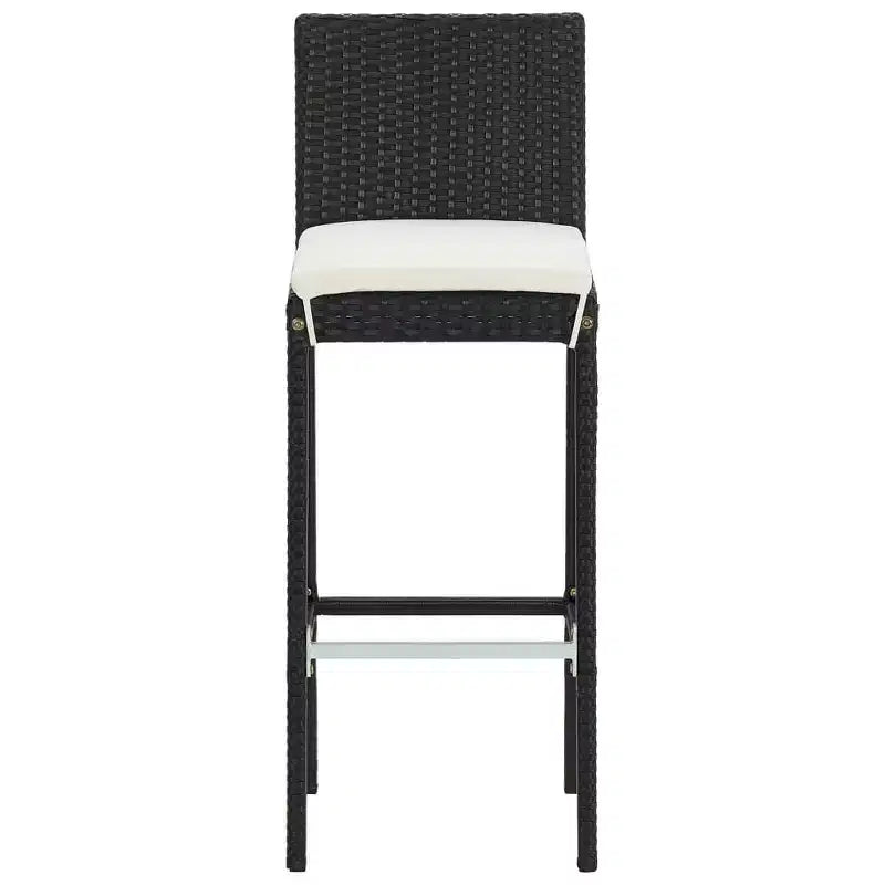 vidaXL Modern Outdoor Dining Set with Cushions - Choose Your Color