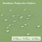 Ensemble de meubles de patio HOMLUX 8 pièces pour conversation extérieure