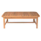 Christopher Knight Home Winona Patio 5 Piece Farmhouse Acacia Wood Wicker Seating Set with Slatted Coffee Table